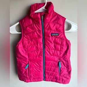 Girl’s Patagonia down vest